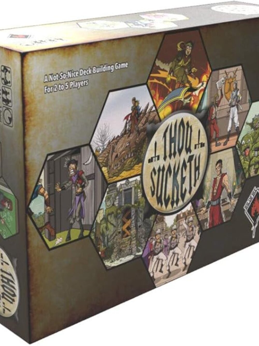 THOU SUCKETH A Not So Nice Deck Building Game - NEW - Picture 4 of 7